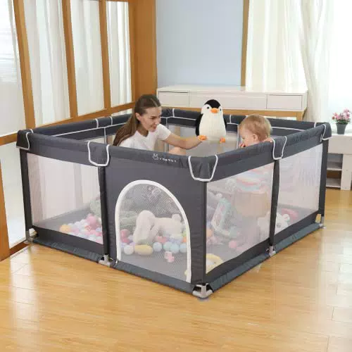 YOBEST box per bambini con cancello