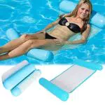 Yuragim Amaca Gonfiabile Piscina 4 in 1, blu