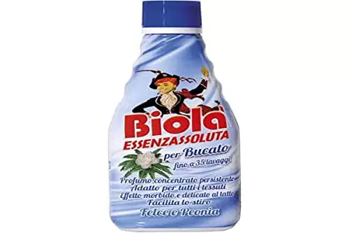 4 PZ BIOLA' ESSENZASSOLUTA, profumo per bucato felce e peonia