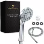 Soffione doccia premium MARKENZEUG con tubo da 1,6 m