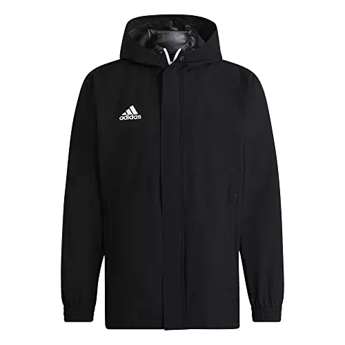 adidas ENT22 AW Jkt, Giacca Uomo, Black, L & SQ21 SW Top