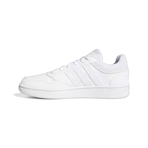 adidas Hoops 3.0 Low, Sneakers da Donna, Bianco, 38