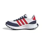 adidas Run 70S K, Shoes-Low, Ftwr White/Vivid Red/Dark Blue