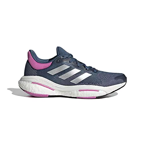 adidas Solar Glide 5, Sneaker da Donna, blu/rosa, 38 2/3