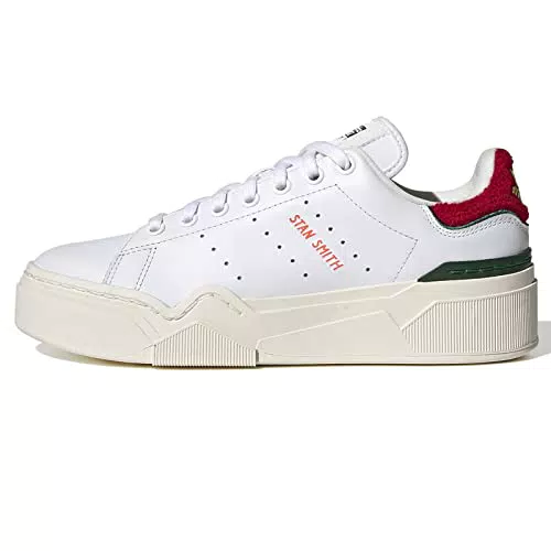 adidas Stan Smith, Sneaker da Donna, bianco/rosso/verde, 38 2/3