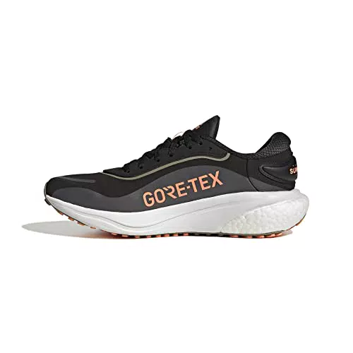 adidas Supernova GTX, Scarpe da Corsa Uomo, Cblack/Silvmt/Beaora