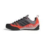 adidas Terrex Swift Solo Approach, Sneakers Unisex, grigio/arancione, 43 1/3