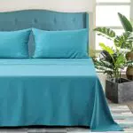 Aisbo Set Lenzuola Singolo 90x190 - Lenzuolo Piatto