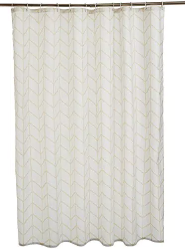 Tenda da doccia in poliestere, 180*180cm, bianco