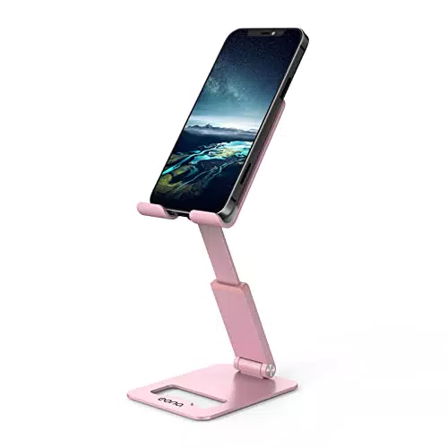 Amazon Brand Eono Supporto pieghevole per cellulare, rosa