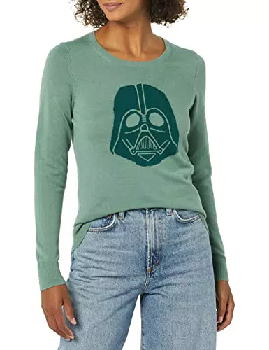 Amazon Essentials Women's Disney Lightweight Crew Sweaters Maglione