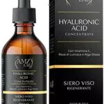 AMZ Siero Idratante con Acido Ialuronico e Vitamina C