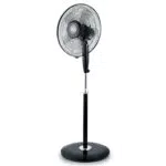 Ardes Ventilatore A Piantana Silenzioso, 40 Cm, Oscillante Con Altezza E Inclinazione Regolabile, Nero