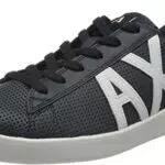 ARMANI EXCHANGE Scarpe da Ginnastica Basse Uomo, blu, 39