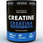 Bandini Creatina Monoidrata Micronizzata in Polvere - MERCURIO-FREE - Pura al 100% - Creatine Monoidrate - Include dosatore