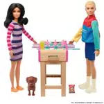 Barbie Playset Serata Giochi con Mini Cucciolo di cane