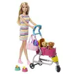 playset Barbie Dogsitter