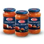 Barilla Sugo Ragù Bolognese, Salsa al Pomodoro e Carne Selezionata + Sugo all'Amatriciana - Salsa al Pomodoro con Pancetta