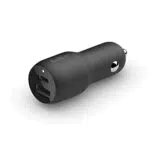 Belkin BoostCharge Doppio caricabatteria da auto rapido da 37 W