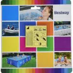 Bestway 62091 Toppa di Riparazione Resistenti all'Acqua - 10 Pezzi
