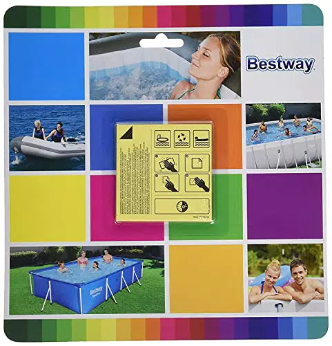 Bestway 62091 Toppa di Riparazione Resistenti all'Acqua - 10 Pezzi