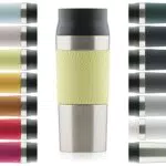 Blumtal Tazza Termica Caffe da Viaggio, Travel Mug con Chiusura Ermetica per Bevande Calde 4 Ore e Fredde 8 Ore