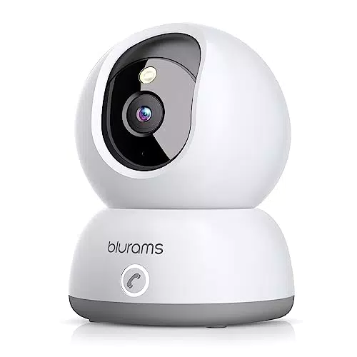 blurams Videocamera di Sorveglianza da Interno Wifi con allarme