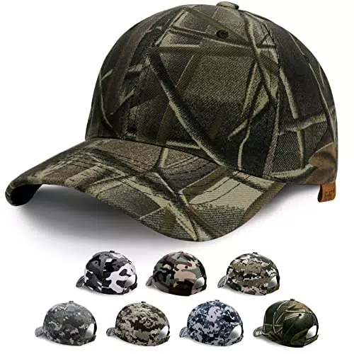 BLURBE Cappellino da Baseball Uomo-Camouflage Berretto da Baseball