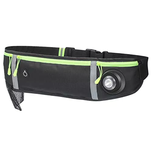 Boruit GT50 Marsupio da Corsa con Striscia Riflettente