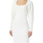 BOSS C_ fabiate Knitted_Dress, Open White118