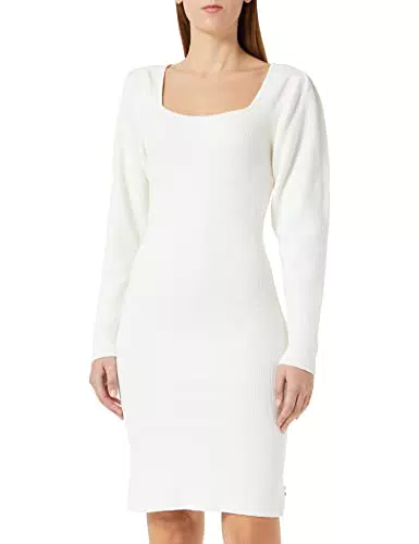 BOSS C_ fabiate Knitted_Dress, Open White118