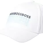 BOSS cap-High Tech Prep Cappellino, Bianco 100, Taglia Unica Uomo