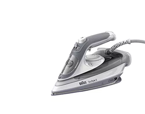 Braun Ferro da Stiro a Vapore TexStyle 5 SI 5006, con Tecnologia FreeGlide 3D