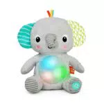 Bright Starts, Suoni e Luci Peluche, Elefante Hug-a-Bye Baby