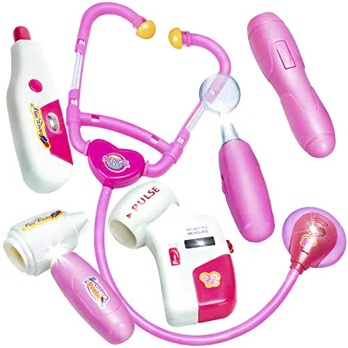 BUYGER 6 Pezzi Giocattolo Dottore Bambini