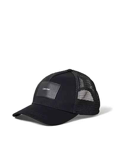Calvin Klein CK Cappellino con visiera da Uomo, Nero, taglia unica