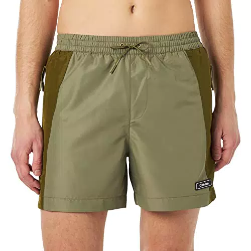 Calvin Klein Costume a pantaloncino, Delta Green, S
