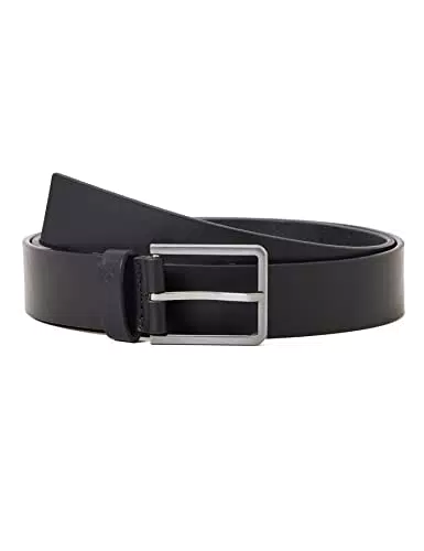 Calvin Klein Cintura in pelle 35 Mm, Nero, 110 Uomo