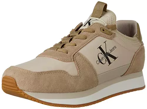 Calvin Klein Jeans Runner Calzino Laceup NY-Lth, Sneaker Uomo