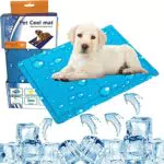 Cani Tappetino Refrigerante, Tappetino di Raffreddamento Animali Domestici Cuscinetti in Gel di Seta Non Tossici