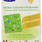 Chicco Natural Cerotti Sticker Colorati Profumati alla Citronella e Eucalipto