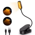 CIRYCASE Lampada da Lettura, Prevenzione Luce Blu & 2 Modalità di Luminosità per la Cura Degli Occhi