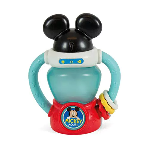 Clementoni - 17335 - Disney Baby Mickey Lanterna Interattiva - Gioco Prima Infanzia Luci E Sioni