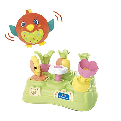 Clementoni- Soft Little Bird in The Baby Garden-Gioco Prima Infanzia 10 Mesi