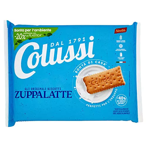 Colussi biscotti Farina 100% italiana, Latte fresco e olio di girasole