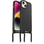 Cover OtterBox React Necklace con MagSafe per iPhone 14, nero