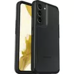 Cover per Samsung Galaxy S22, sottile, Trasparente/Nero