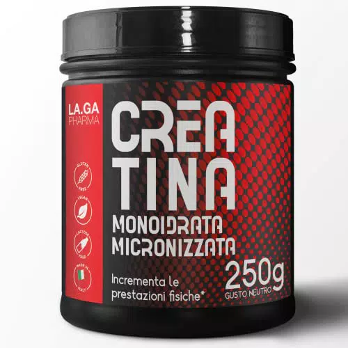 Creatina Monoidrata, 250gr di Creatina in polvere micronizzata