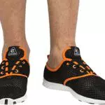 Cressi Aqua, Scarpette Sport Acquatici, Nero/Arancio, 35