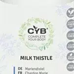 CYB, Estratto di Cardo Mariano in Capsule di 250 mg - 90 Compresse
